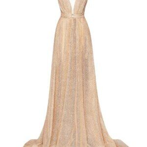 Milla Empire Golden Gown